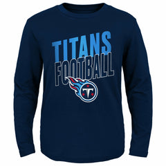 Youth Showtime Long Sleeve T-Shirt - Tennessee Titans