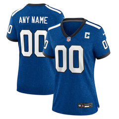 Women's Indiana Nights Alternate Custom Game Jersey - Indianapolis Colts