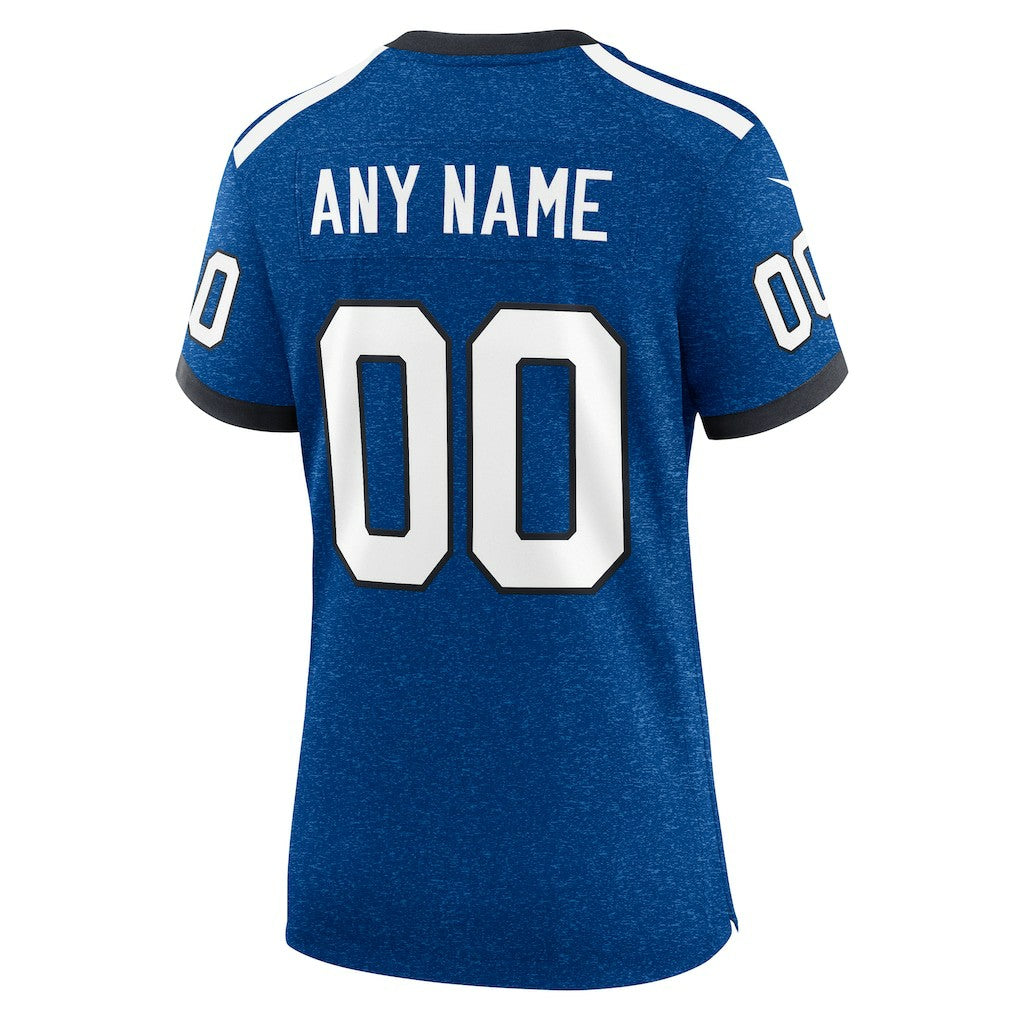 Women's Indiana Nights Alternate Custom Game Jersey - Indianapolis Colts