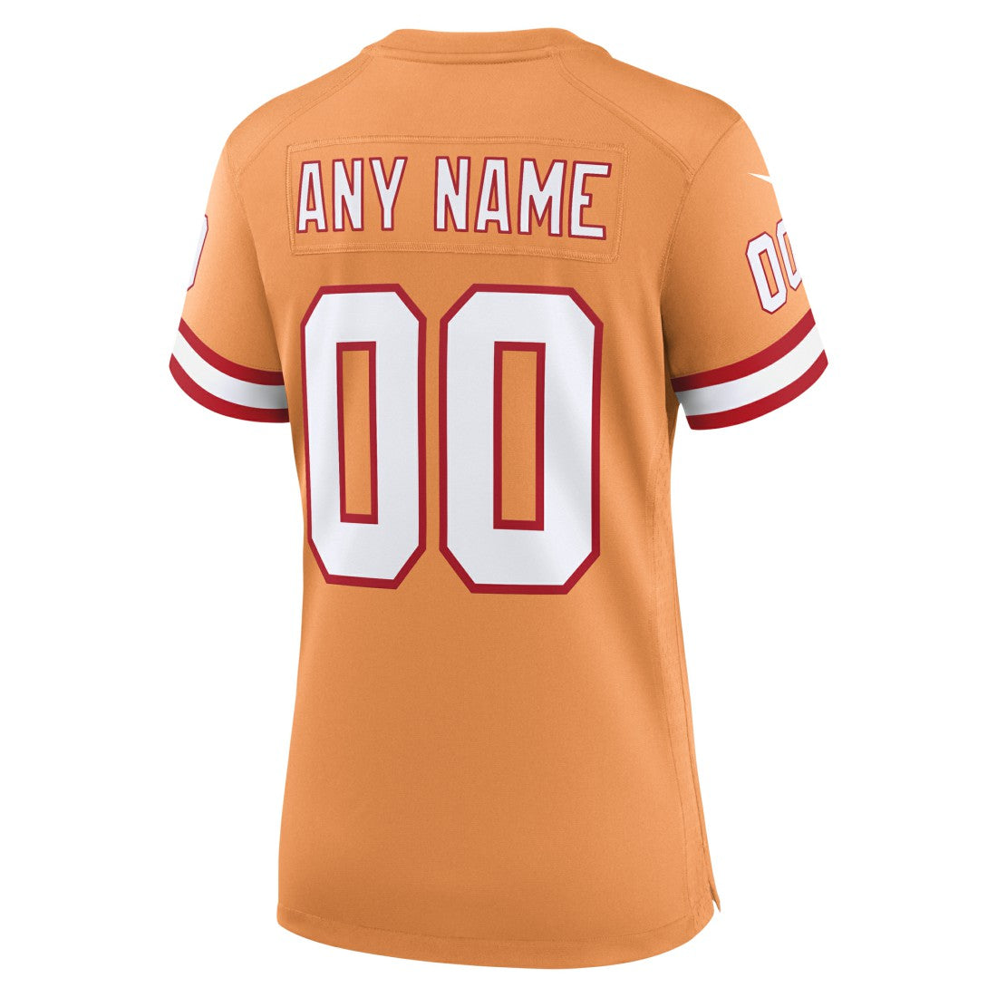 Women's Custom Throwback Game Jersey - Tampa Bay Buccaneers