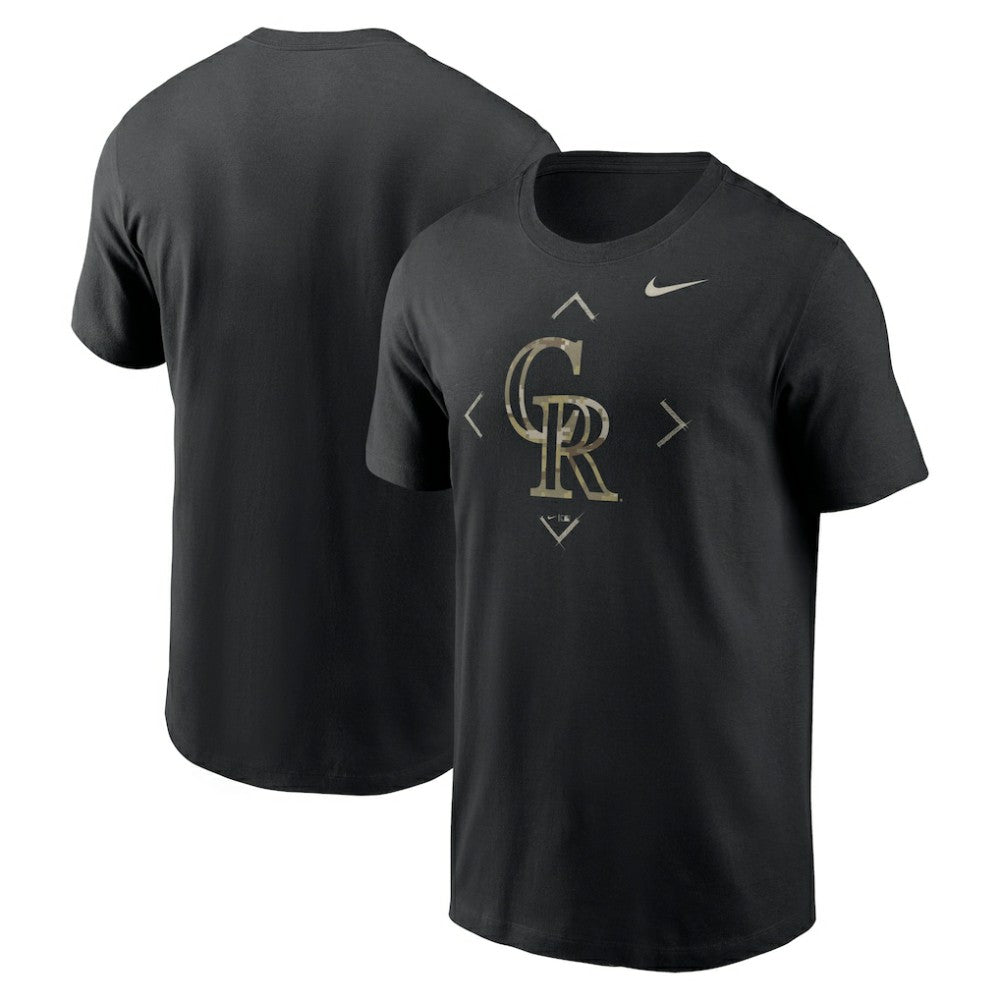 MLB Colorado Rockies Nike Camo Logo T-Shirt
