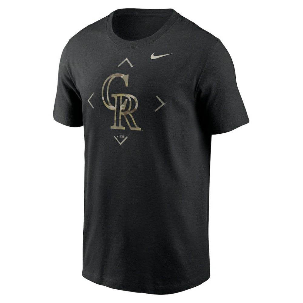 MLB Colorado Rockies Nike Camo Logo T-Shirt