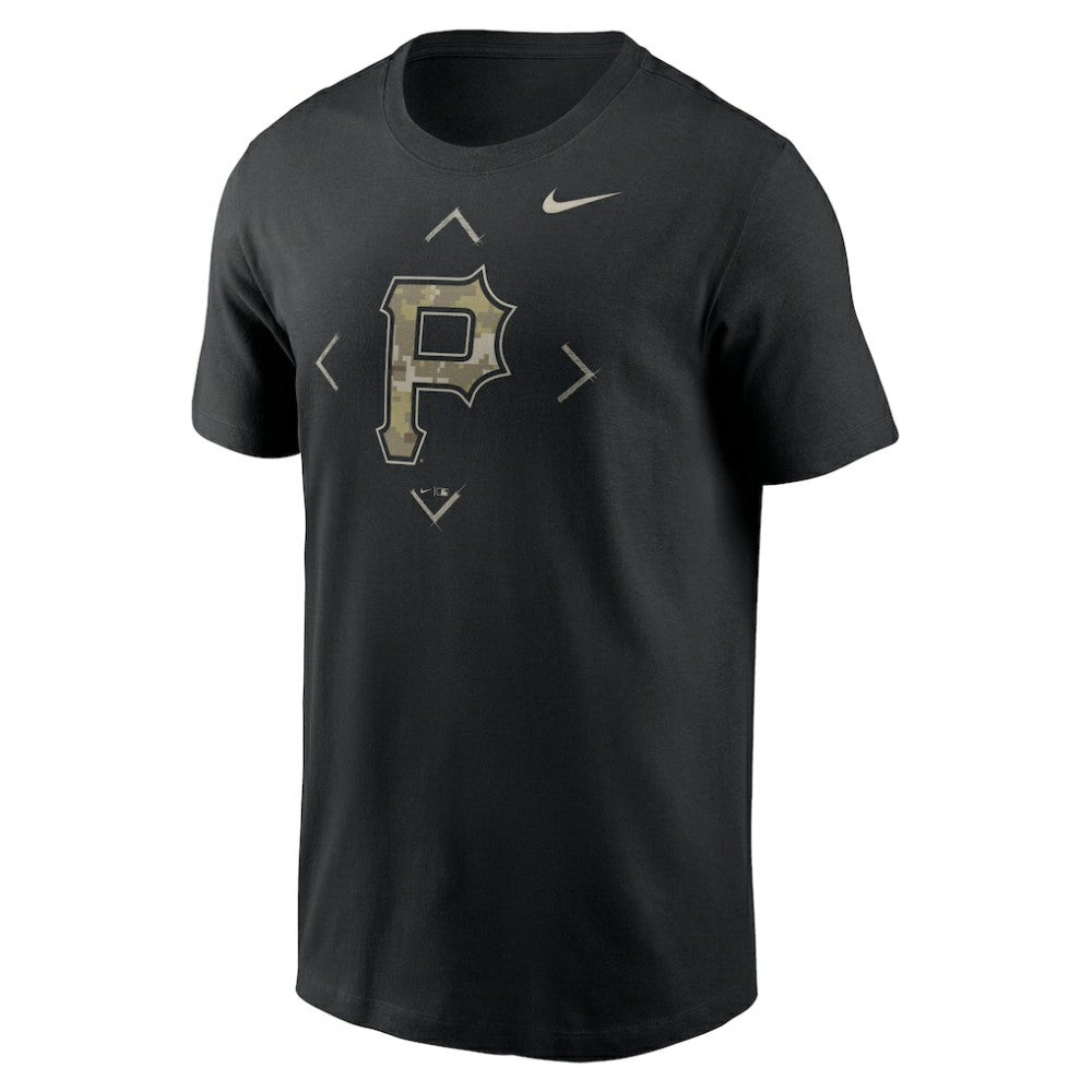 MLB Pittsburgh Pirates Nike Camo Logo T-Shirt