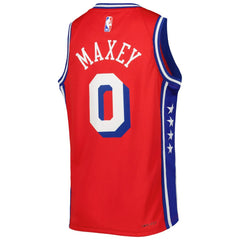 NBA Tyrese Maxey Philadelphia 76ers Jordan Brand Youth Swingman Jersey