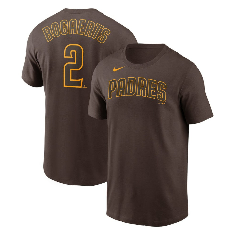 MLB Xander Bogaerts San Diego Padres Nike Name & Number T-Shirt