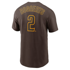 MLB Xander Bogaerts San Diego Padres Nike Name & Number T-Shirt