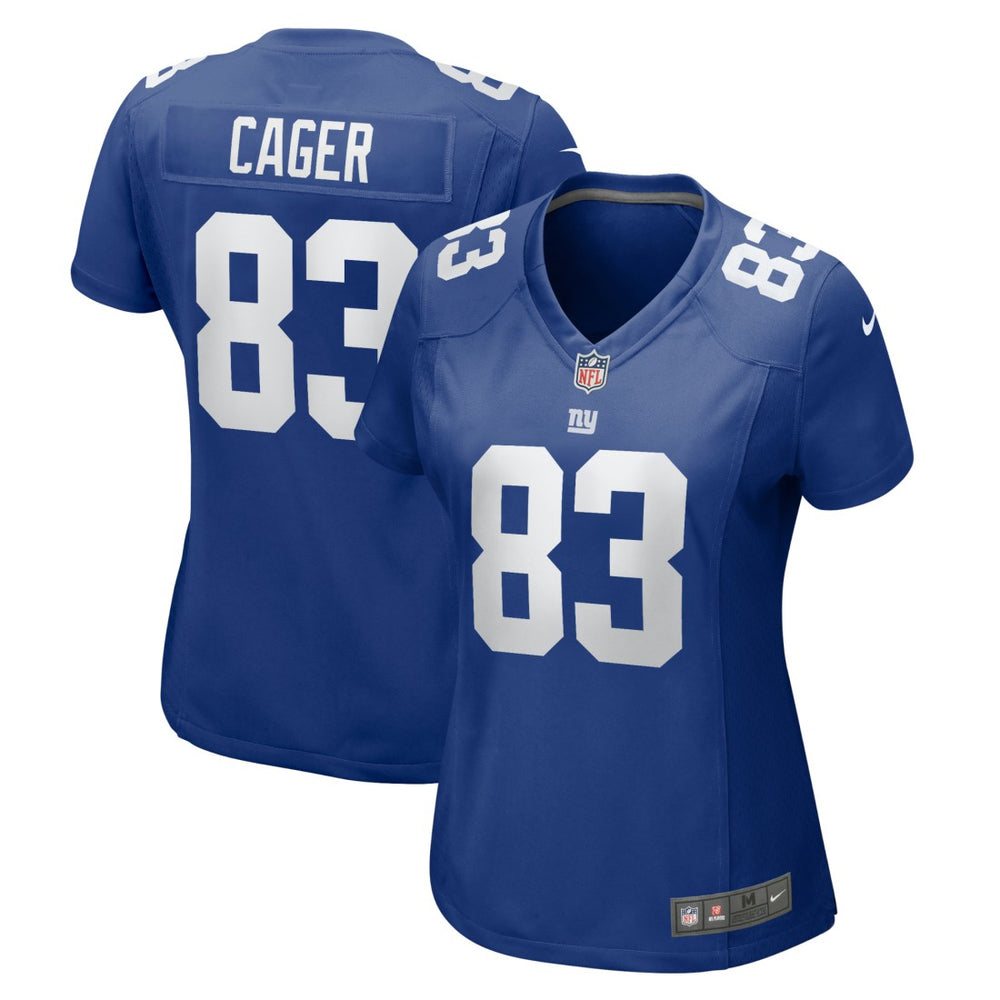 Lawrence Cager  Women's Home Game Player Jersey - New York Giants