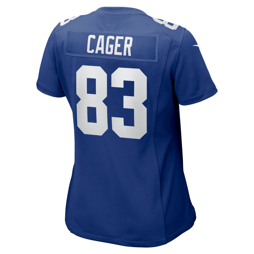 Lawrence Cager  Women's Home Game Player Jersey - New York Giants