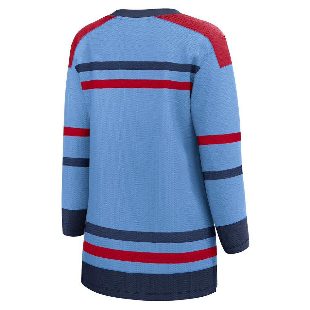NHL Light Blue Winnipeg Jets Fanatics Women's Alternate Anniversary Breakaway Jersey