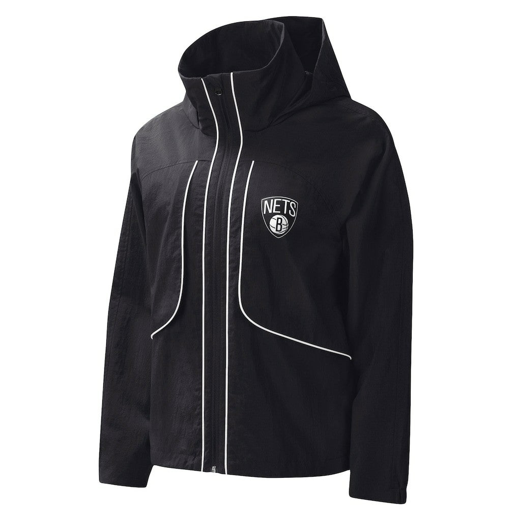 NBA Brooklyn Nets G-III 4Her by Carl Banks Women's Last Shot Full-Zip Hoodie