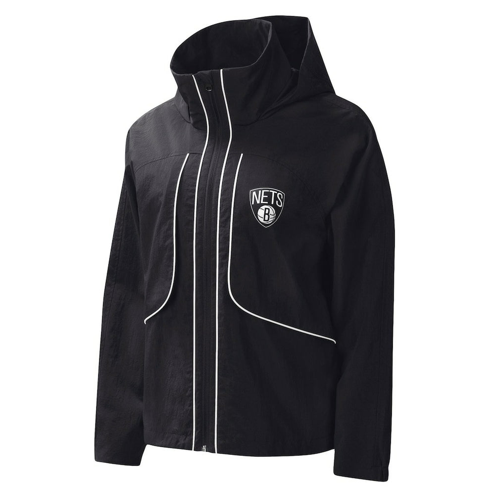 NBA Brooklyn Nets G-III 4Her by Carl Banks Women's Last Shot Full-Zip Hoodie