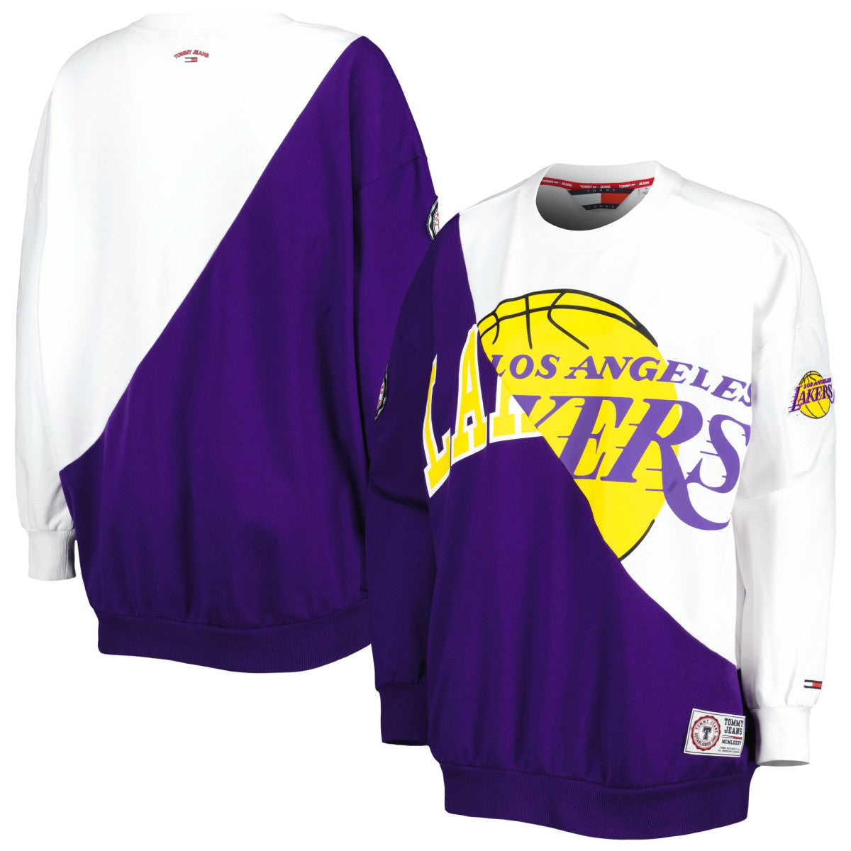 NBA Los Angeles Lakers Tommy Jeans Women's Ariel Pullover Sweatshirt