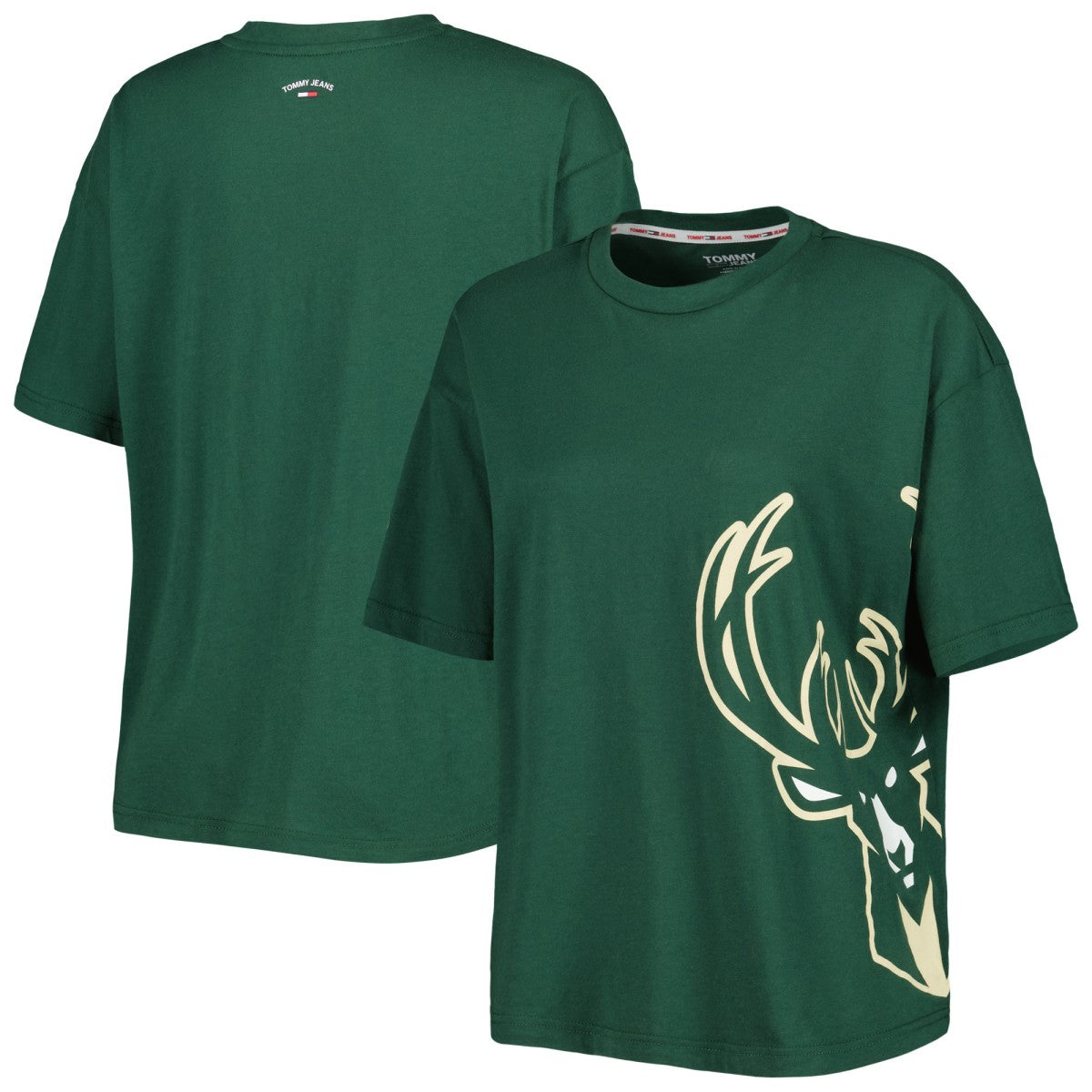 NBA Milwaukee Bucks Tommy Jeans Women's Bianca T-Shirt