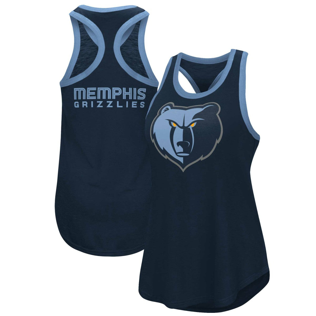 NBA Memphis Grizzlies G-III 4Her by Carl Banks Women's Showdown Scoop-Neck Racerback Tank Top