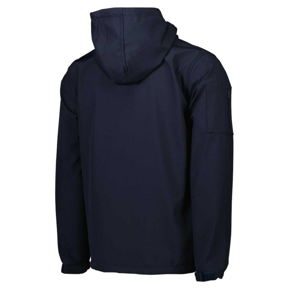 Manchester City Three-Layer Full-Zip Hooded Jacket -  Navy