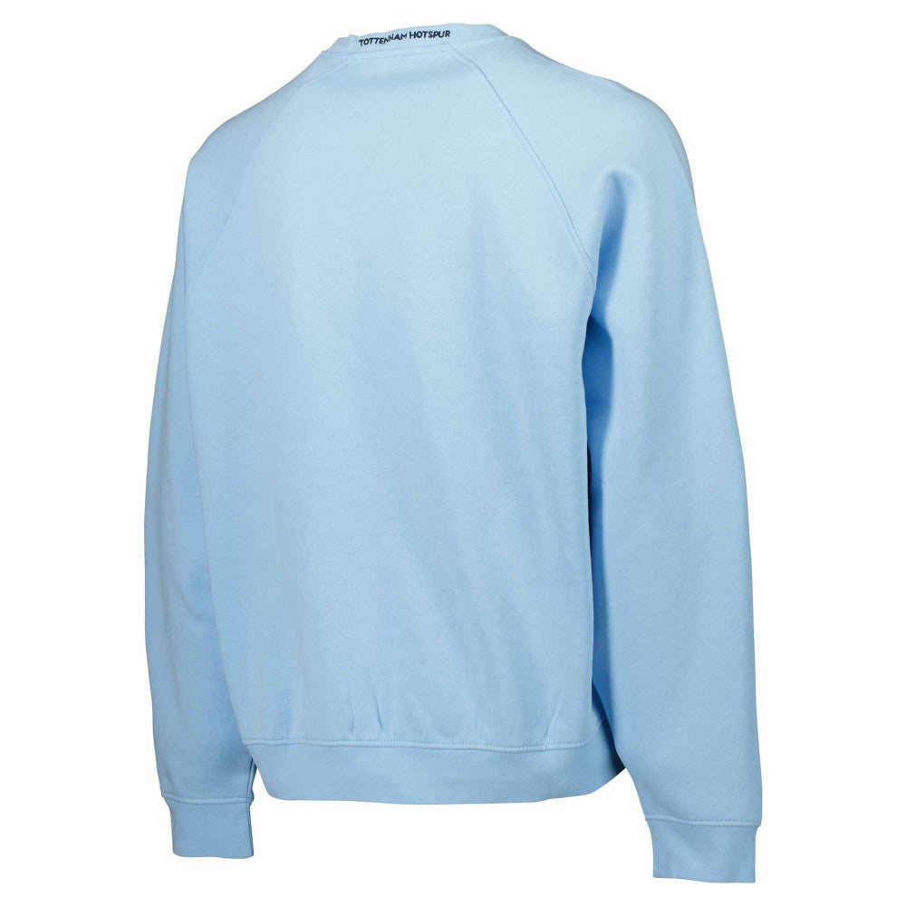 Tottenham Hotspur Foundation Oversized Raglan Pullover Sweatshirt -  Light Blue