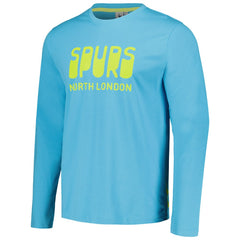 Tottenham Hotspur Heavy Long Sleeve T-Shirt -  Aqua