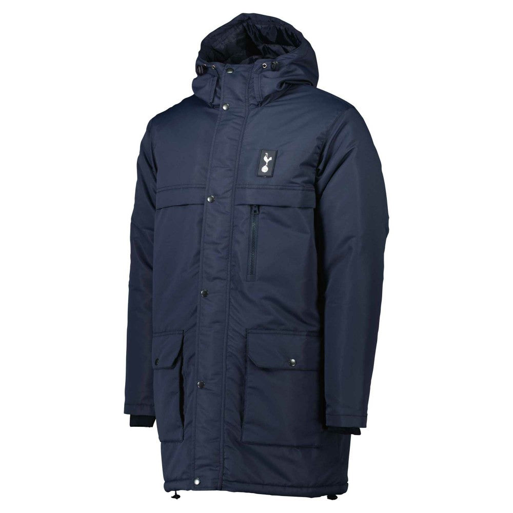 Tottenham Hotspur Winter Field Parka Hoodie Jacket -  Navy