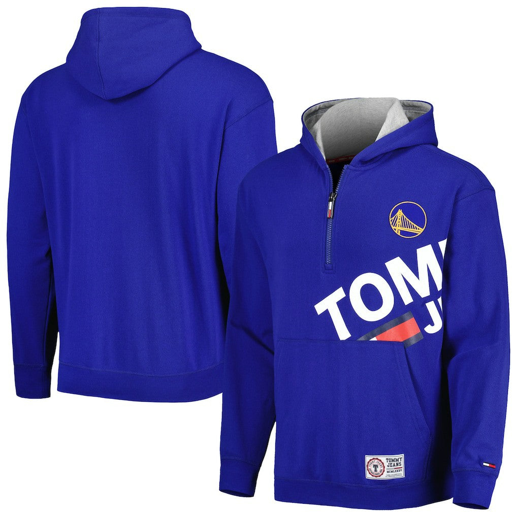 NBA Golden State Warriors Tommy Jeans Bernard Half-Zip Hoodie sale