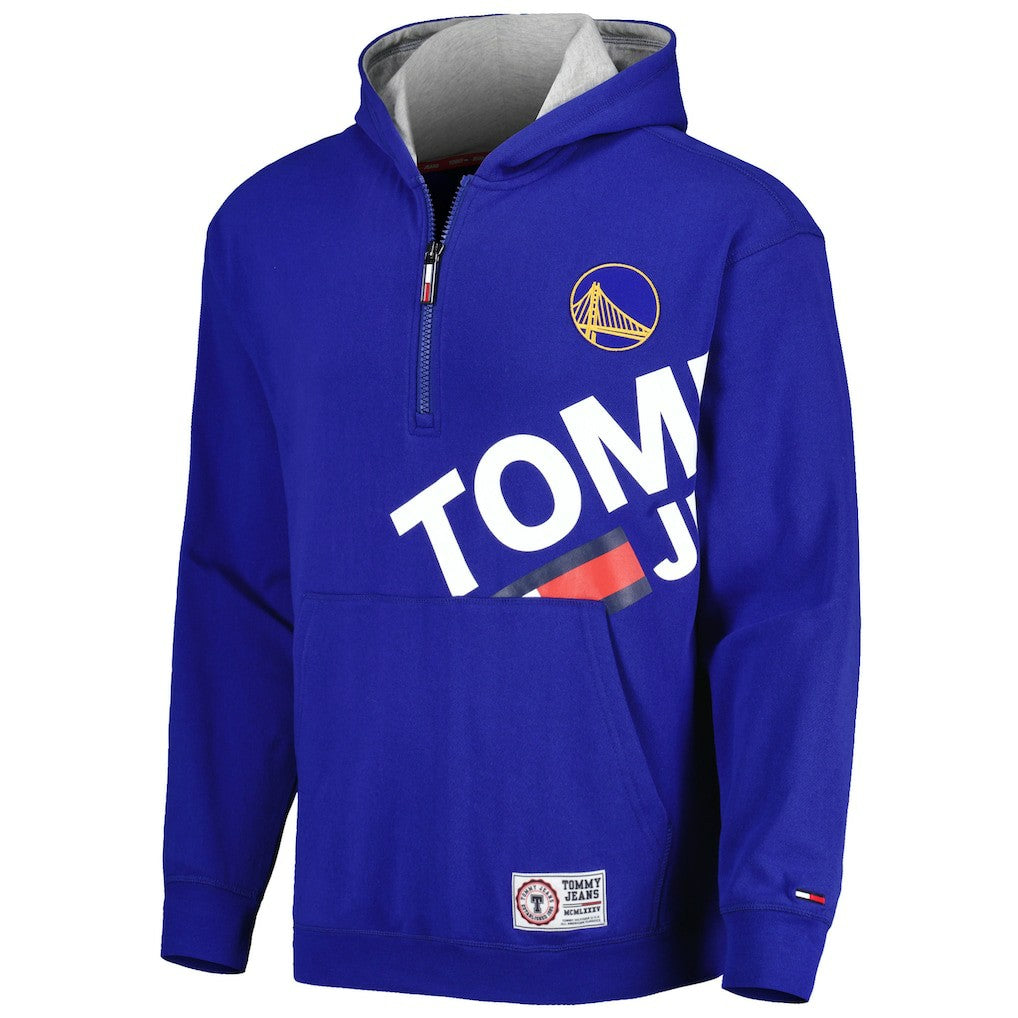 NBA Golden State Warriors Tommy Jeans Bernard Half-Zip Hoodie sale