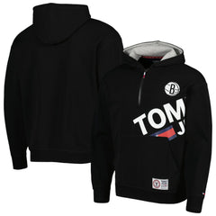NBA Brooklyn Nets Tommy Jeans Bernard Half-Zip Hoodie