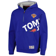 NBA New York Knicks Tommy Jeans Bernard Half-Zip Hoodie