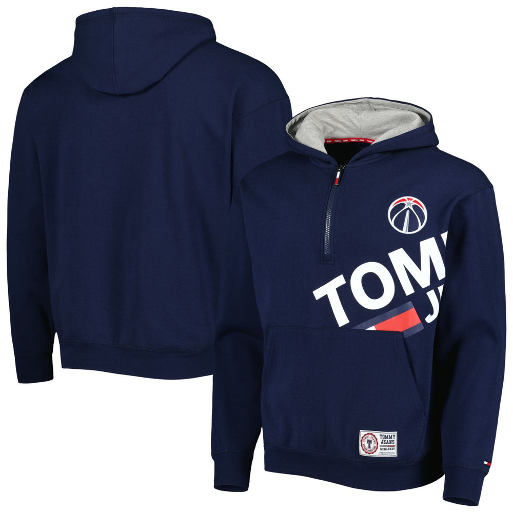 NBA Washington Wizards Tommy Jeans Bernard Half-Zip Hoodie