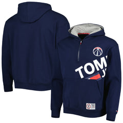 NBA Washington Wizards Tommy Jeans Bernard Half-Zip Hoodie