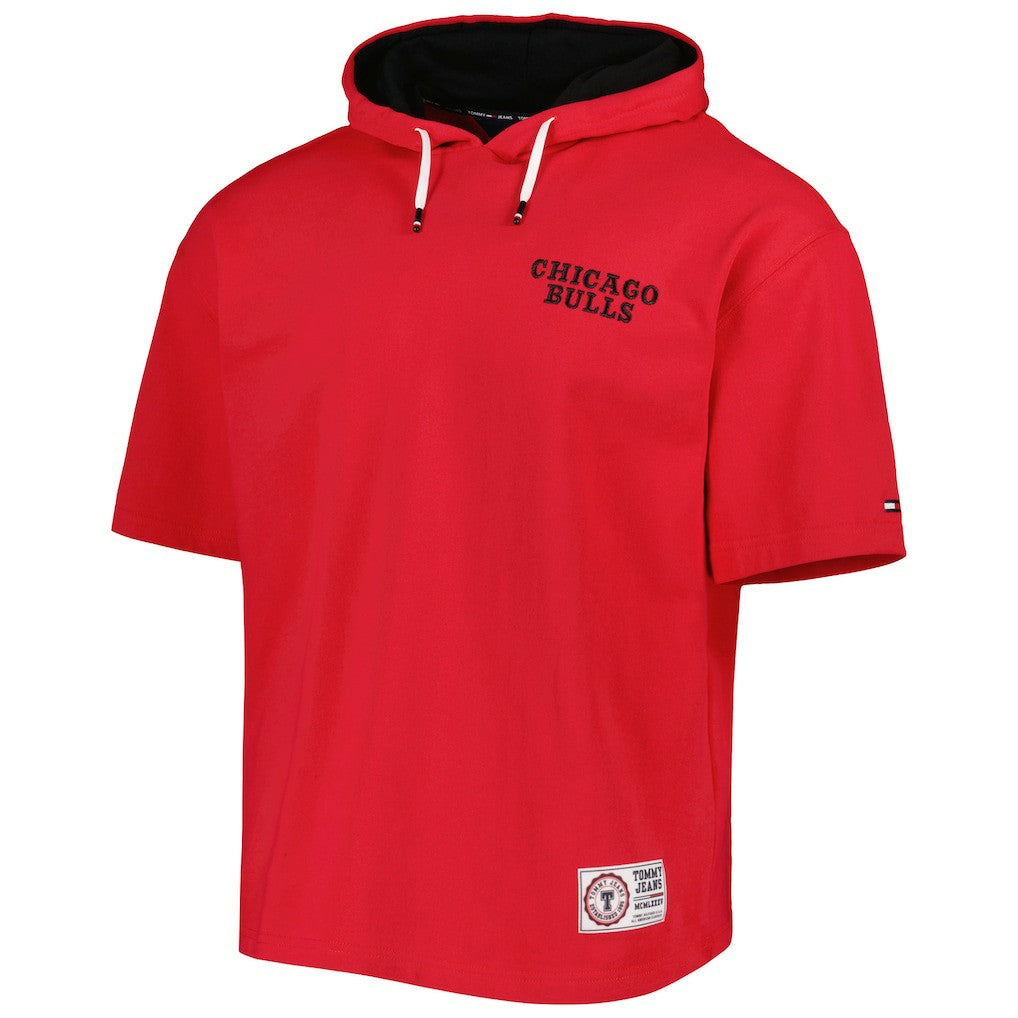 NBA Chicago Bulls Tommy Jeans Matthew 2-In-1 T-Shirt & Hoodie Combo Set