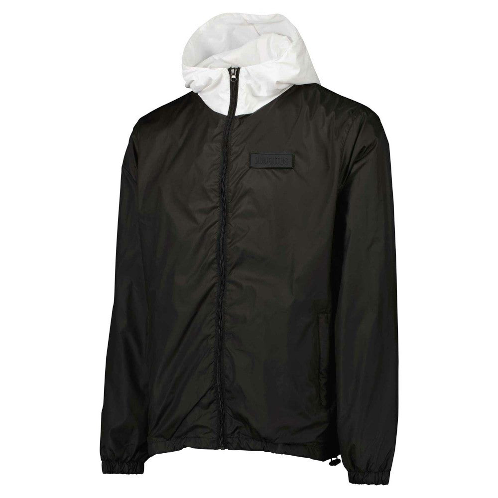 Juventus Full-Zip Windbreaker -  Black