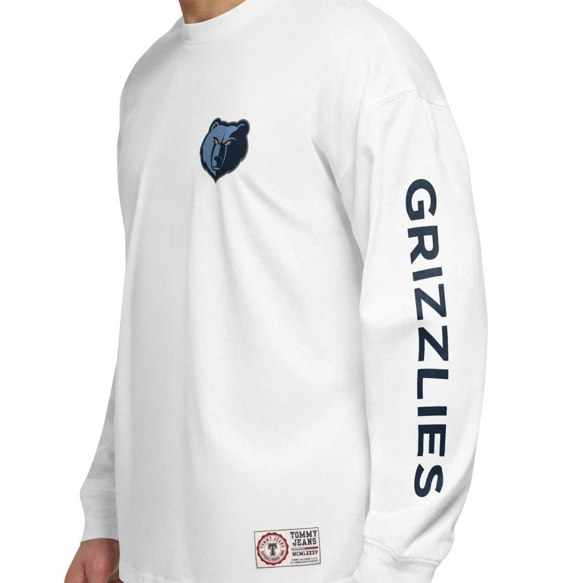 NBA Memphis Grizzlies Tommy Jeans Matthew 2-In-1 T-Shirt & Hoodie Combo Set