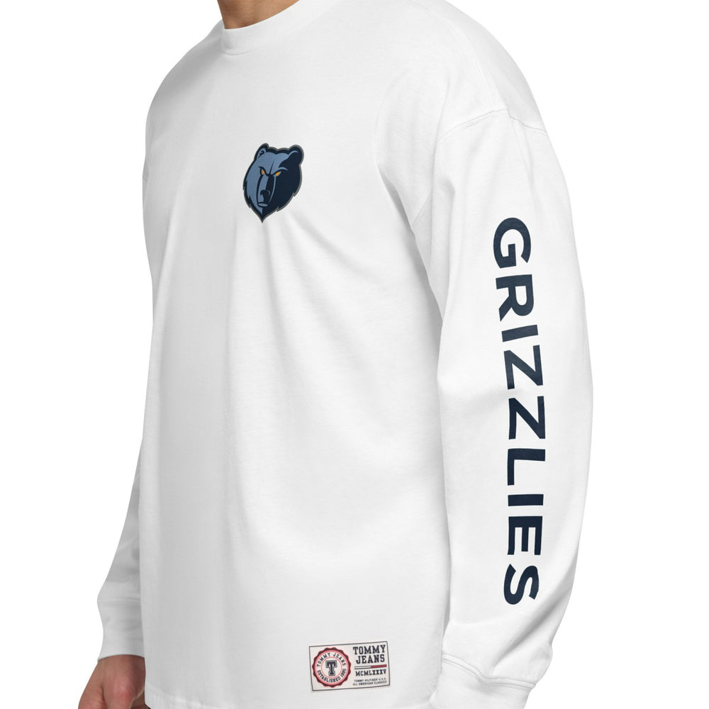NBA Memphis Grizzlies Tommy Jeans Matthew 2-In-1 T-Shirt & Hoodie Combo Set