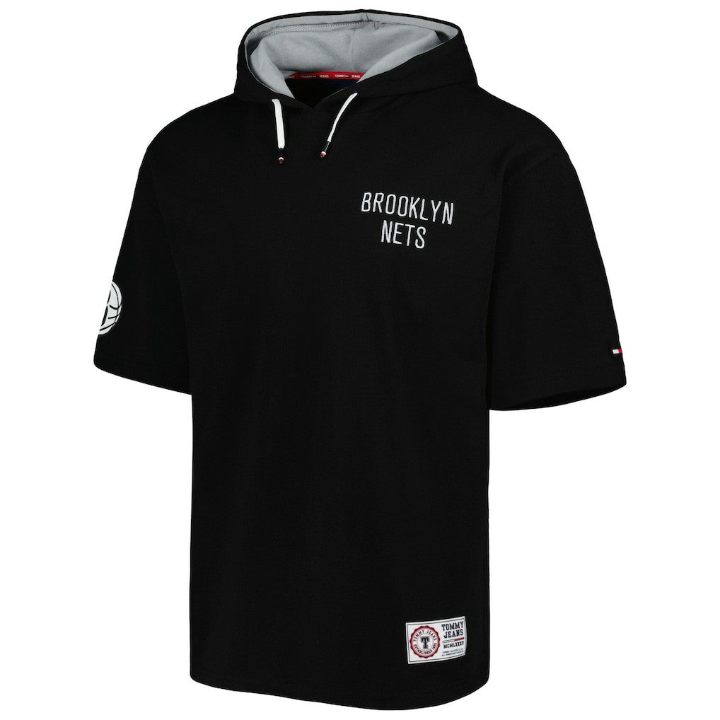 NBA Brooklyn Nets Tommy Jeans Matthew 2-In-1 T-Shirt & Hoodie Combo Set