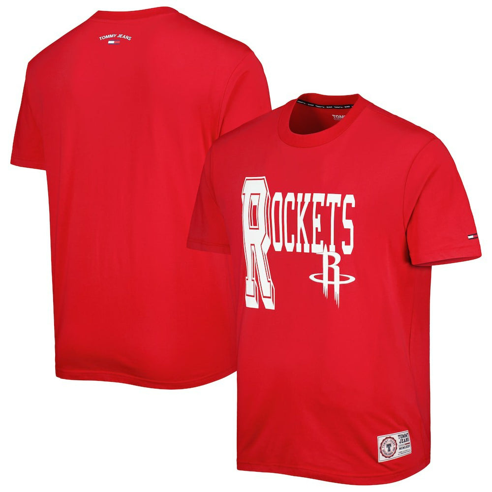 NBA Houston Rockets Tommy Jeans Mel Varsity T-Shirt