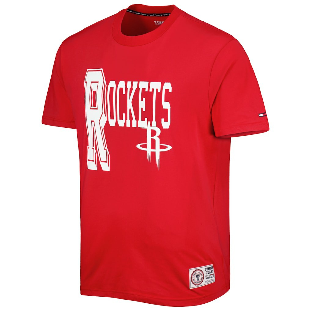 NBA Houston Rockets Tommy Jeans Mel Varsity T-Shirt
