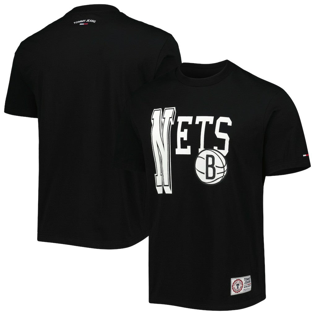 NBA Brooklyn Nets Tommy Jeans Mel Varsity T-Shirt