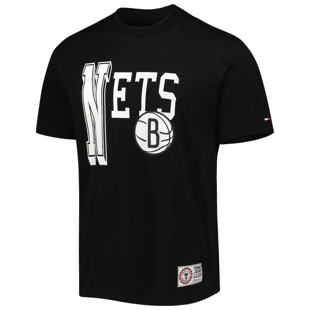 NBA Brooklyn Nets Tommy Jeans Mel Varsity T-Shirt