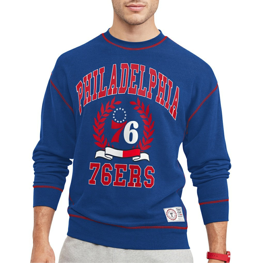 NBA Philadelphia 76ers Tommy Jeans Peter French Terry Pullover Sweatshirt