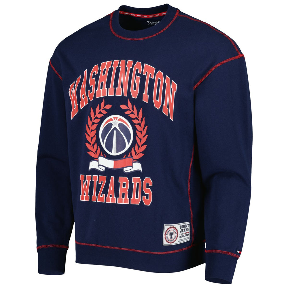 NBA Washington Wizards Tommy Jeans Peter French Terry Pullover Sweatshirt