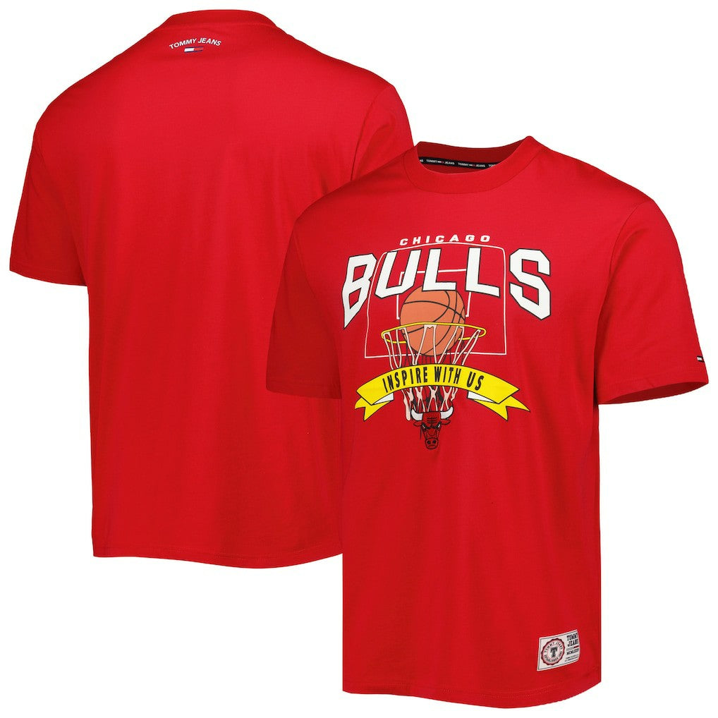 NBA Chicago Bulls Tommy Jeans Tim Backboard T-Shirt sale