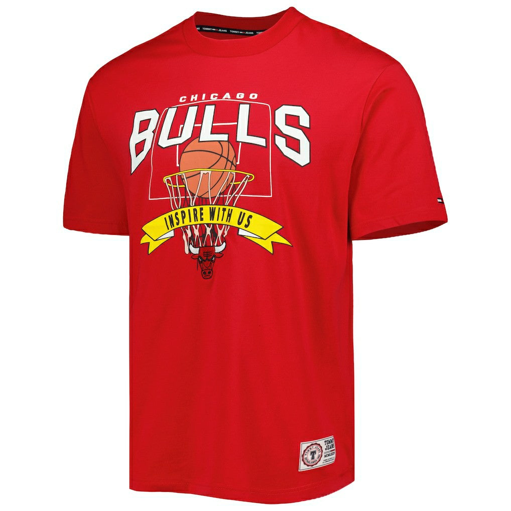 NBA Chicago Bulls Tommy Jeans Tim Backboard T-Shirt sale