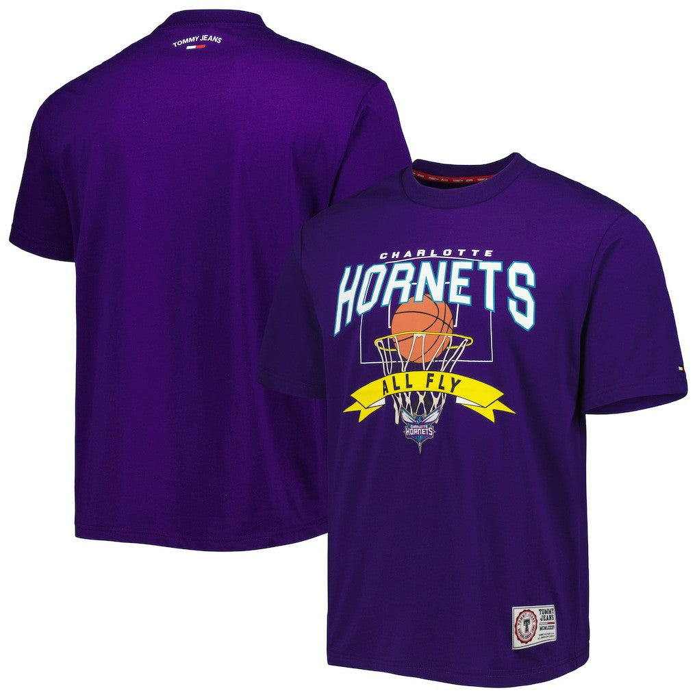 NBA Charlotte Hornets Tommy Jeans Tim Backboard T-Shirt