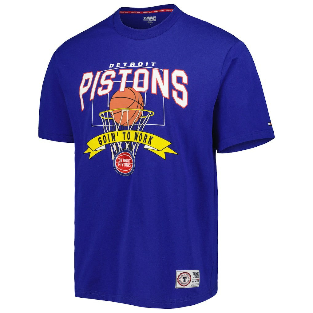 NBA Detroit Pistons Tommy Jeans Tim Backboard T-Shirt