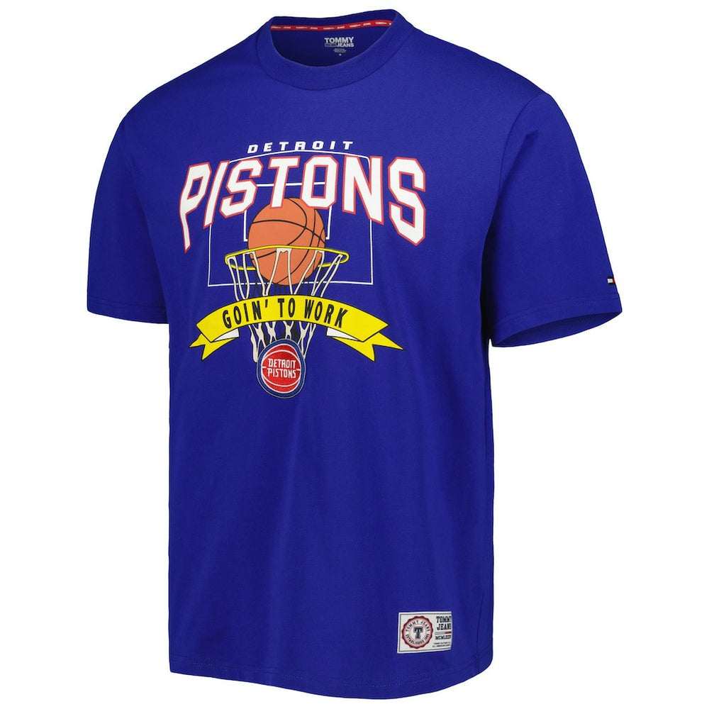 NBA Detroit Pistons Tommy Jeans Tim Backboard T-Shirt