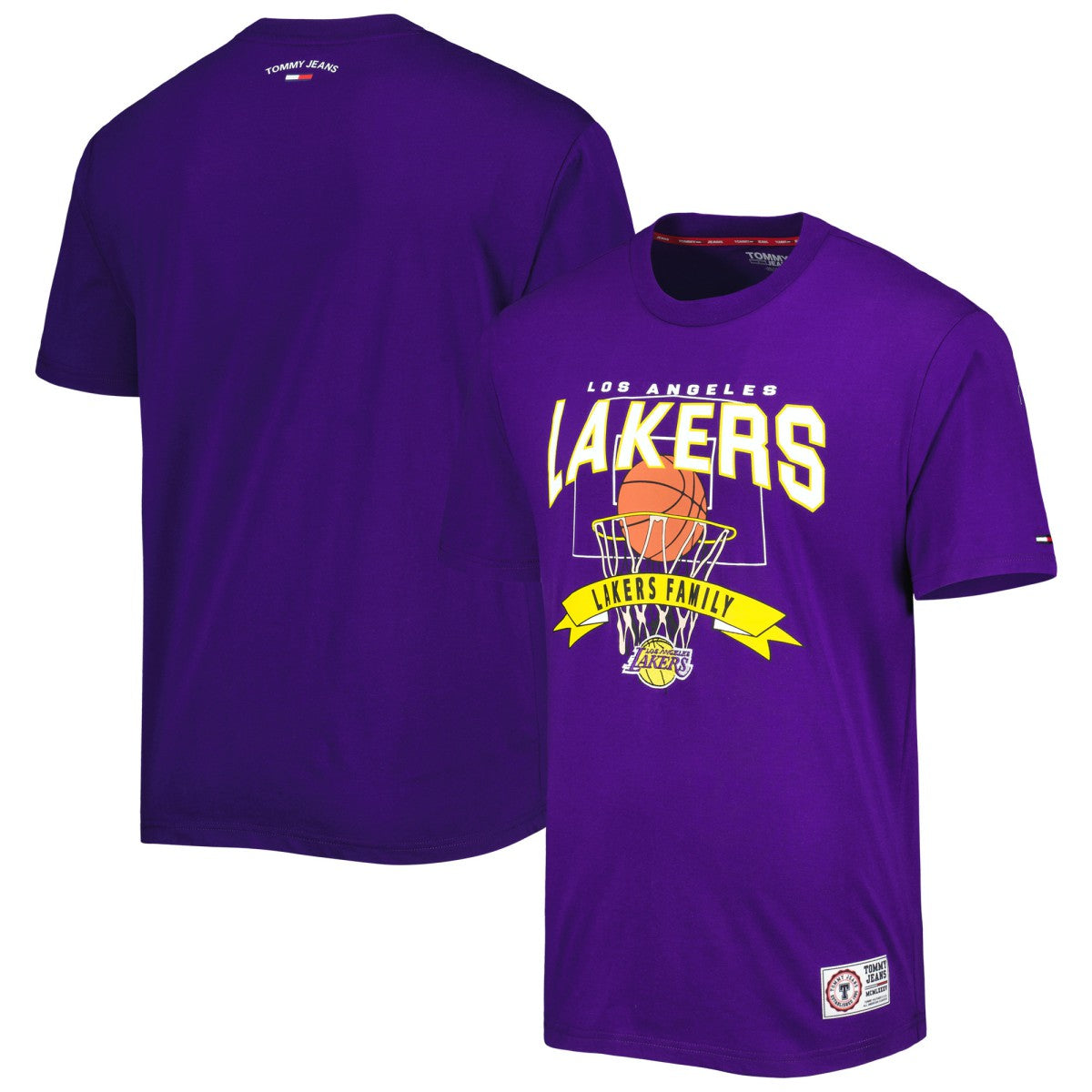 NBA Los Angeles Lakers Tommy Jeans Tim Backboard T-Shirt
