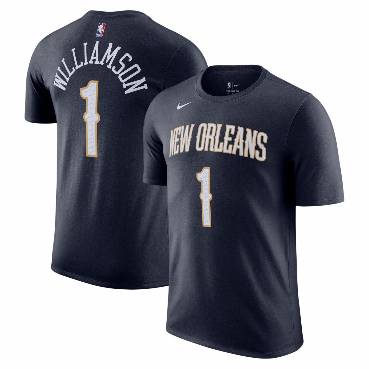 NBA Zion Williamson New Orleans Pelicans Icon 2022/23 Name & Number T-Shirt