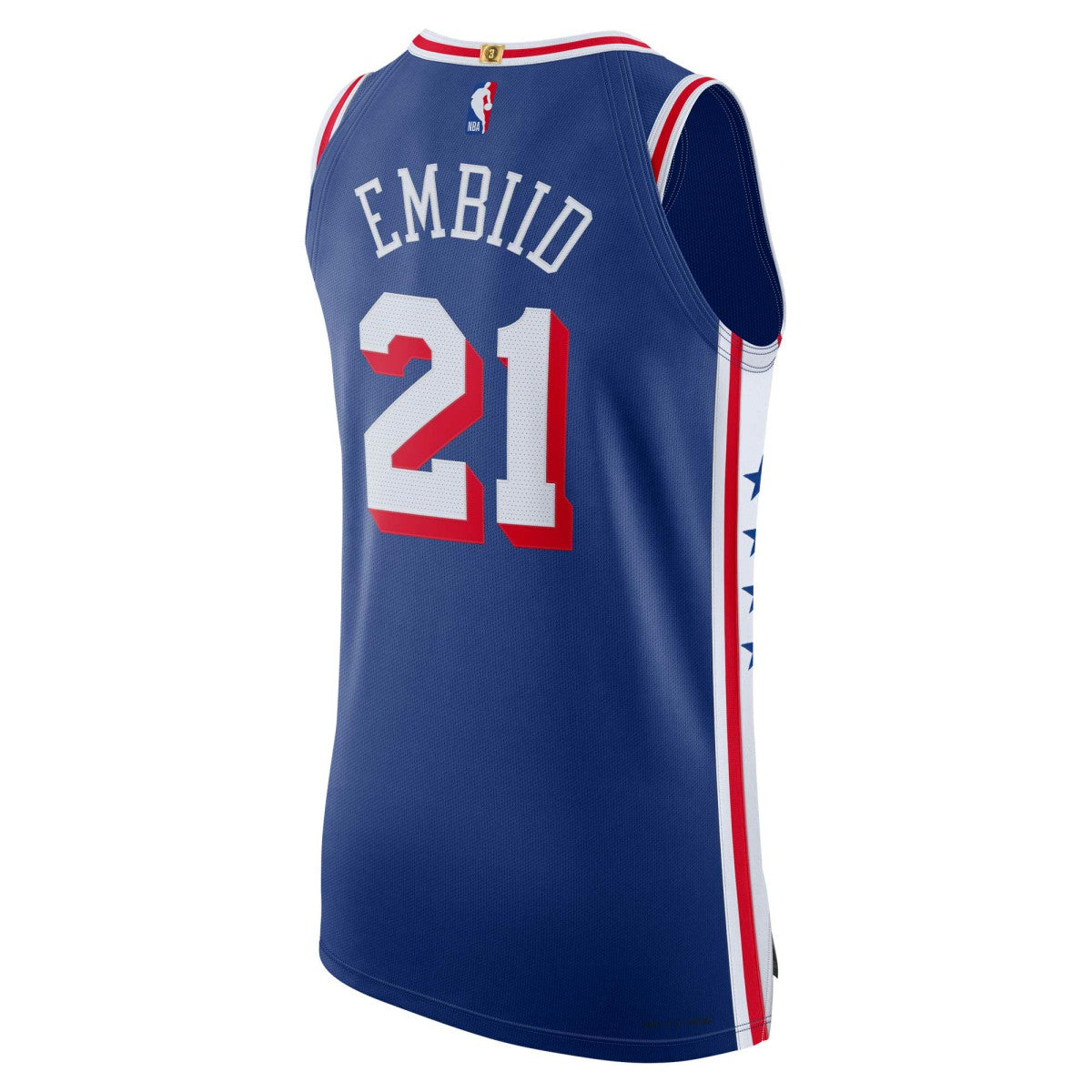 NBA Joel Embiid Philadelphia 76ers Authentic Jersey