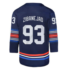NHL Navy Mika Zibanejad New York Rangers Youth Alternate Premier Player Jersey