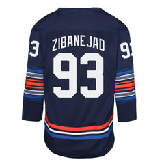 NHL Navy Mika Zibanejad New York Rangers Youth Alternate Replica Player Jersey