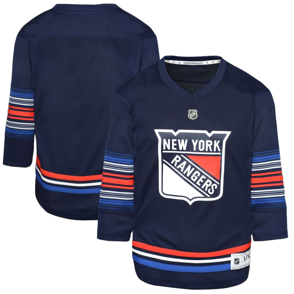 NHL Navy New York Rangers Youth Alternate Replica Jersey